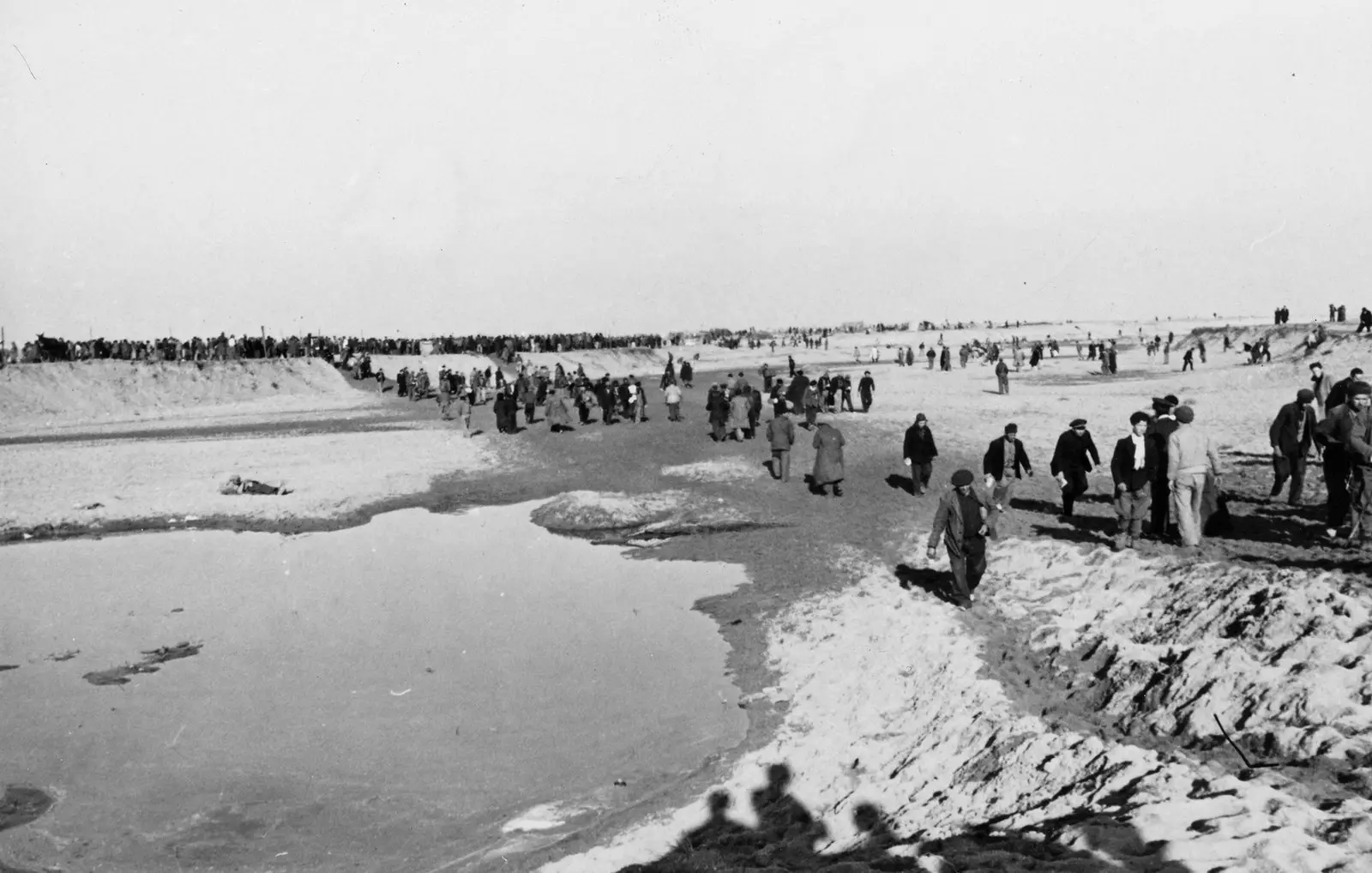 Διανομή τροφίμων στο ArgelèssurMer Φεβρουάριος 1939.