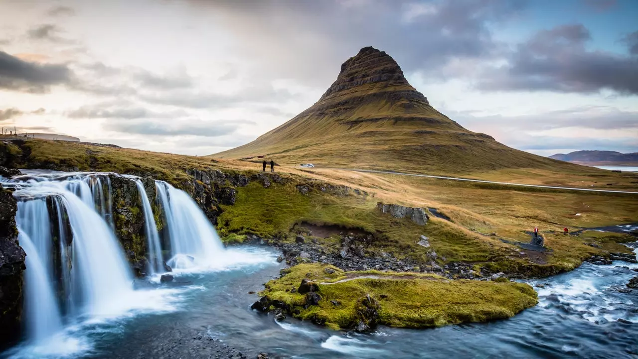 Het schiereiland Snaefellsnes in IJsland, in navolging van de droom van Jules Verne