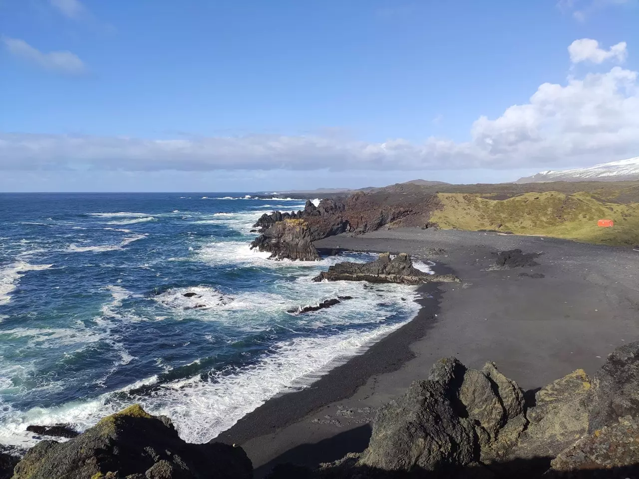 Teluk Dritvik Snaefellsnes Islandia