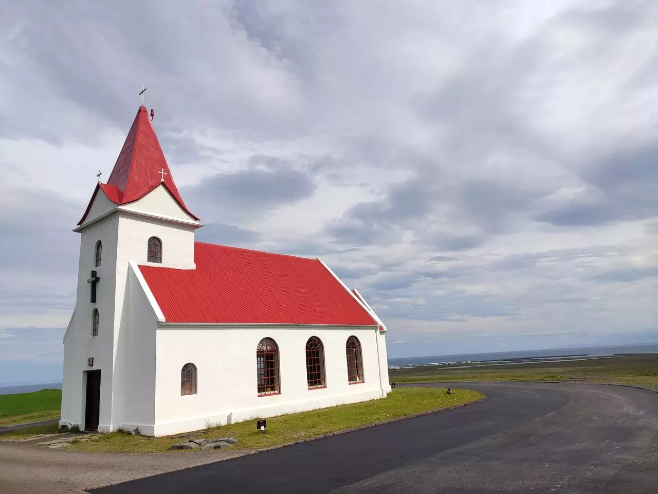 Gereja Snaefells Snaefellsnes Islandia