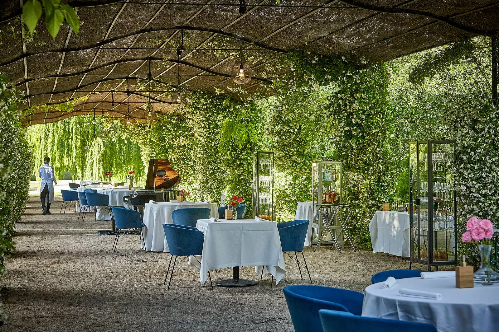 Huerta de Carabaña abre seu restaurante de verão em uma horta