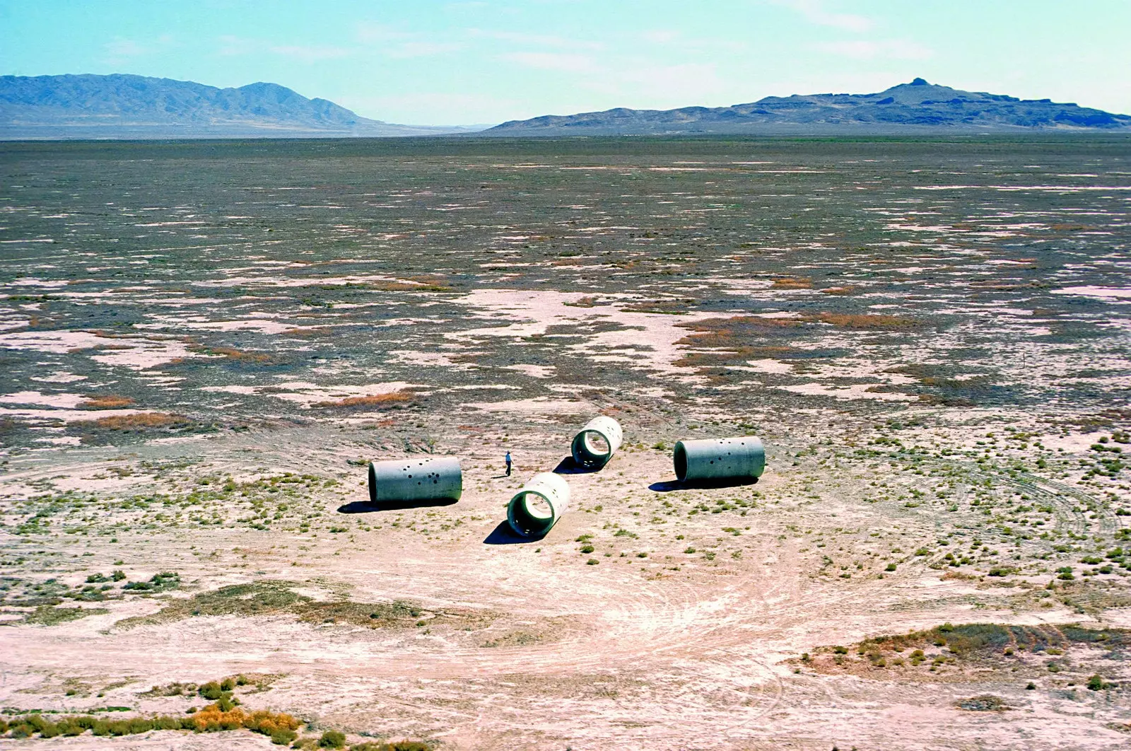 Nancy Holt Sun Tunnels 197376 Great Basin Desert Box Elder County UT Ηνωμένες Πολιτείες.