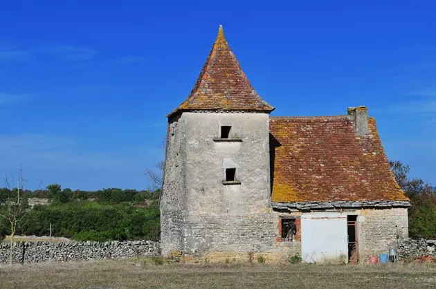 Maatila Causses du Quercy -puistossa