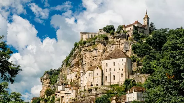 Rocamadour a seng reliéis touristesch Exzentrizitéiten