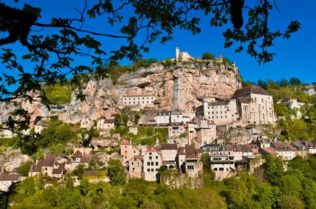 Rocamadour pastkartes uz cascoporro