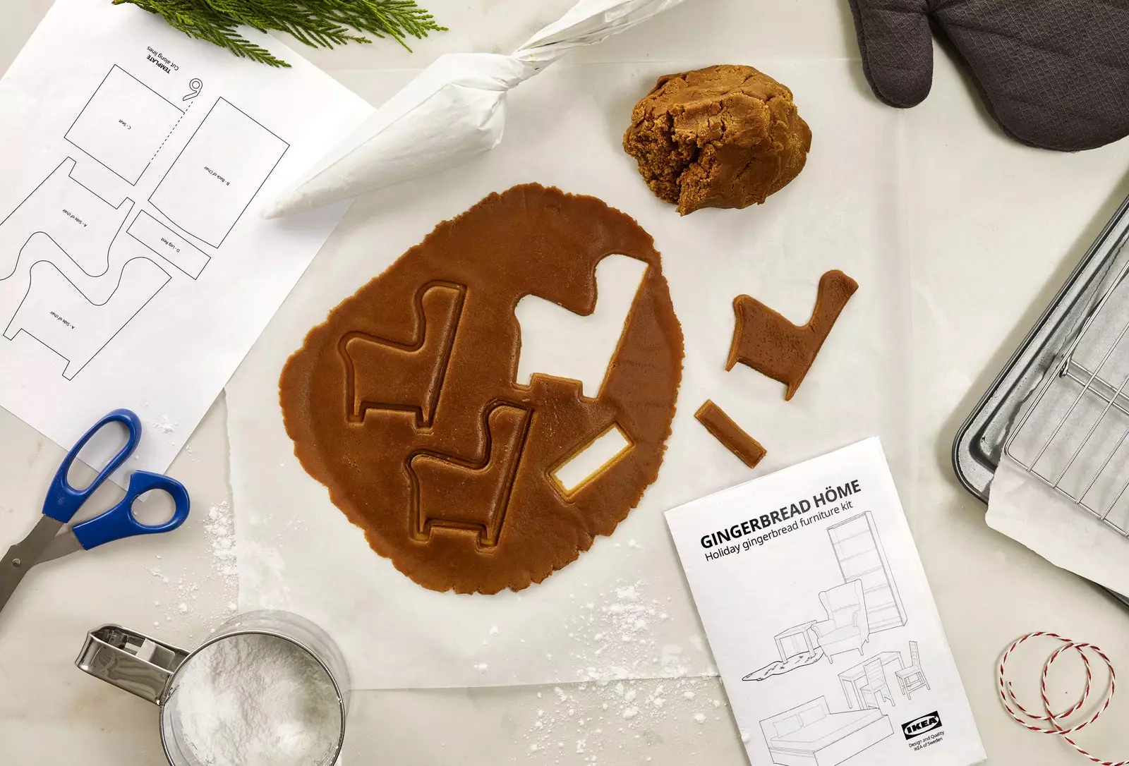 IKEA Gingerbread Home