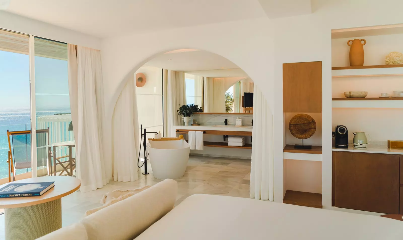 Suite i Villa Le Blanc på Gran Meli Hotel