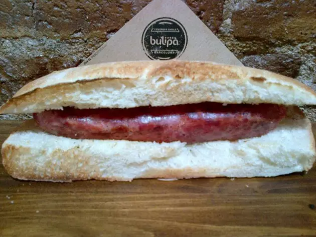 Butipà sausage in the Raval