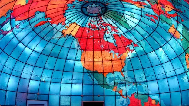 Il Mapparium, l'unico luogo per apprezzare le dimensioni reali del mondo