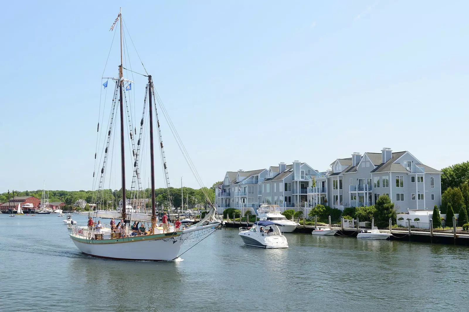 Mystic eller hvalfangstbyen, der er en tur til fortiden i Connecticut