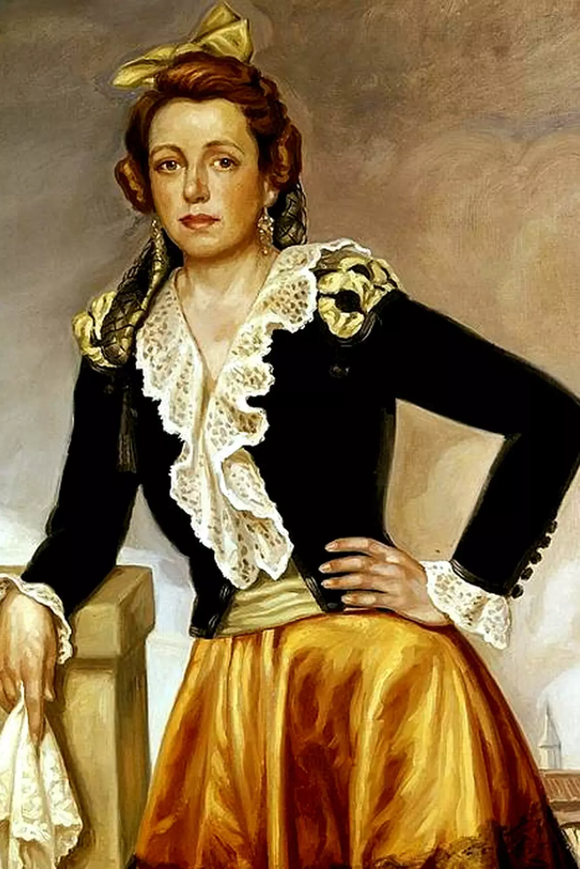 Manuela Malasaña portrayed by Jos Luis Villar Rodríguez de Castro