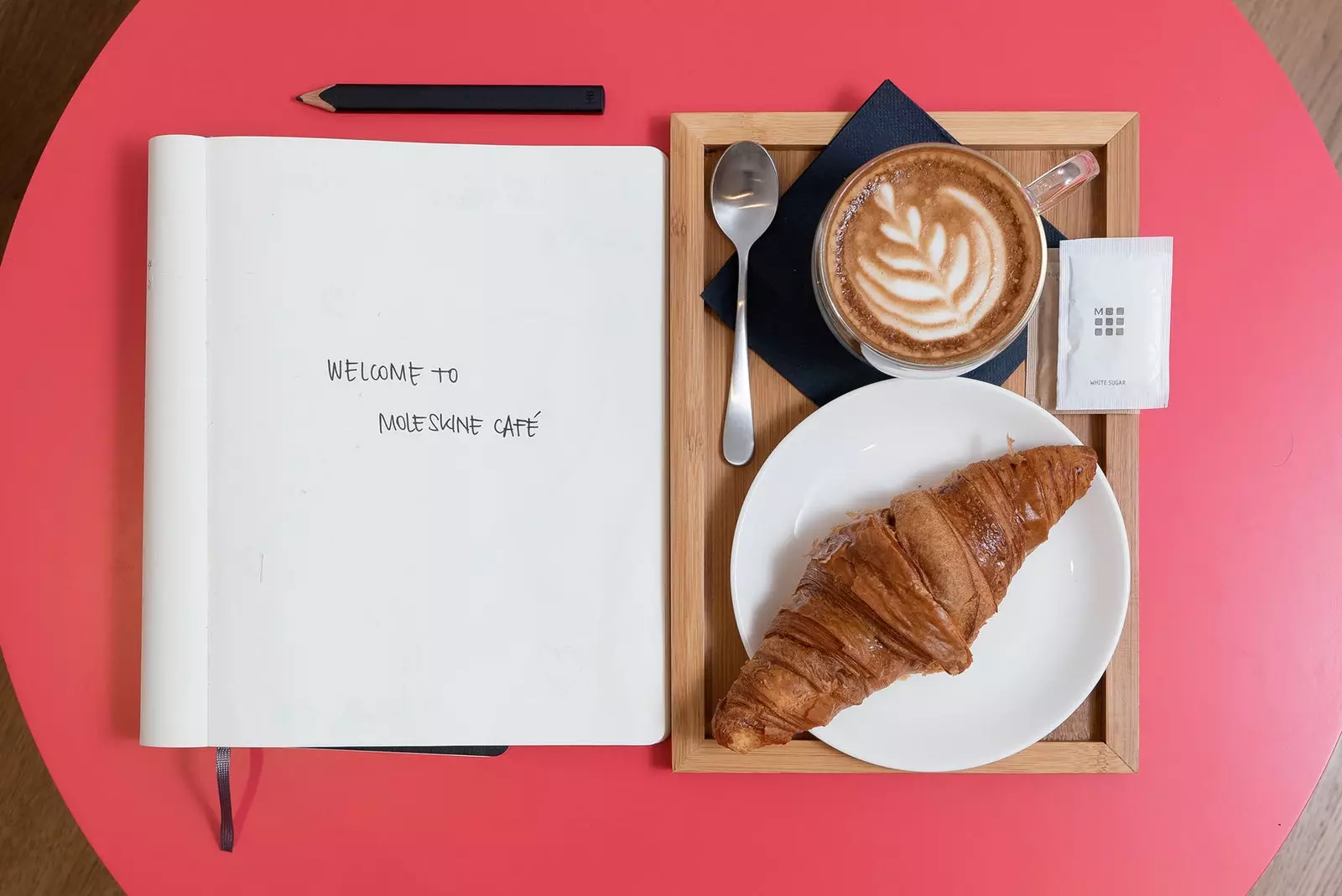 Moleskine kaffi