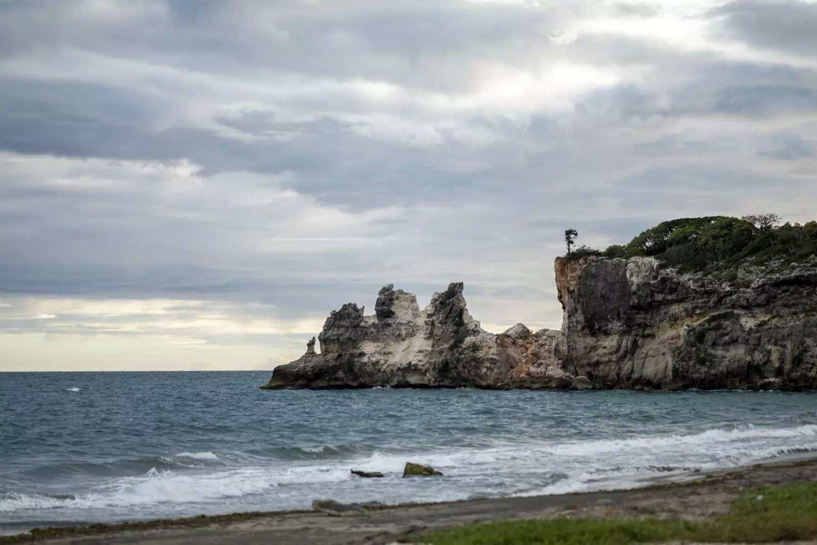 Punta Ventana po potresu.