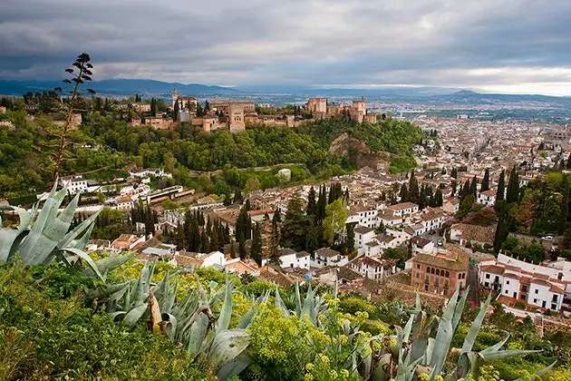 Looking out over Sacromonte is a spectacle