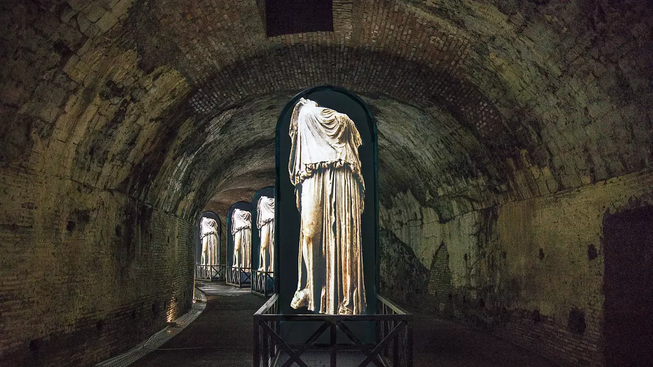 Aperte al pubblico le gallerie sotterranee delle Terme di Caracalla