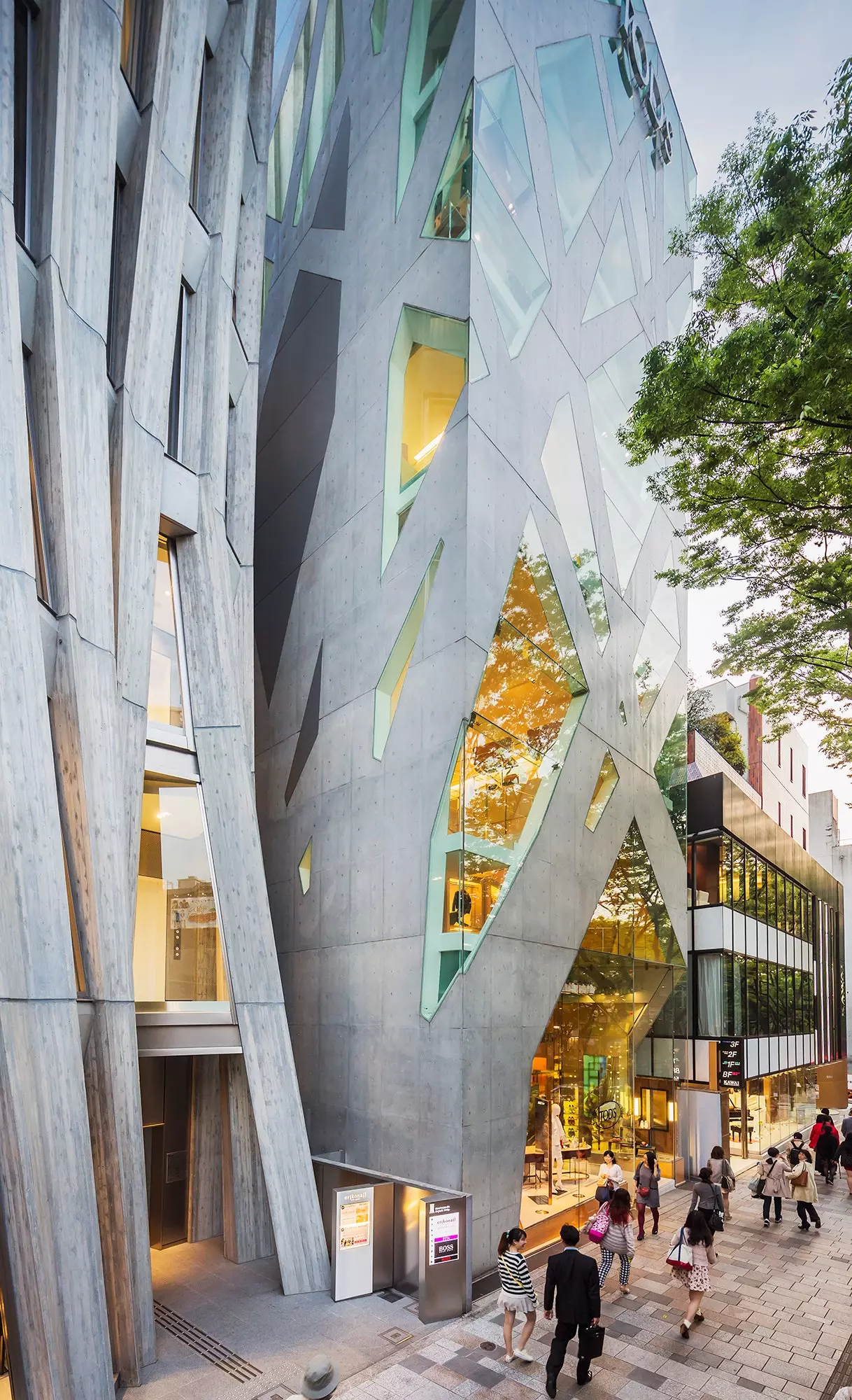 Edificio Tod's a Omotesando