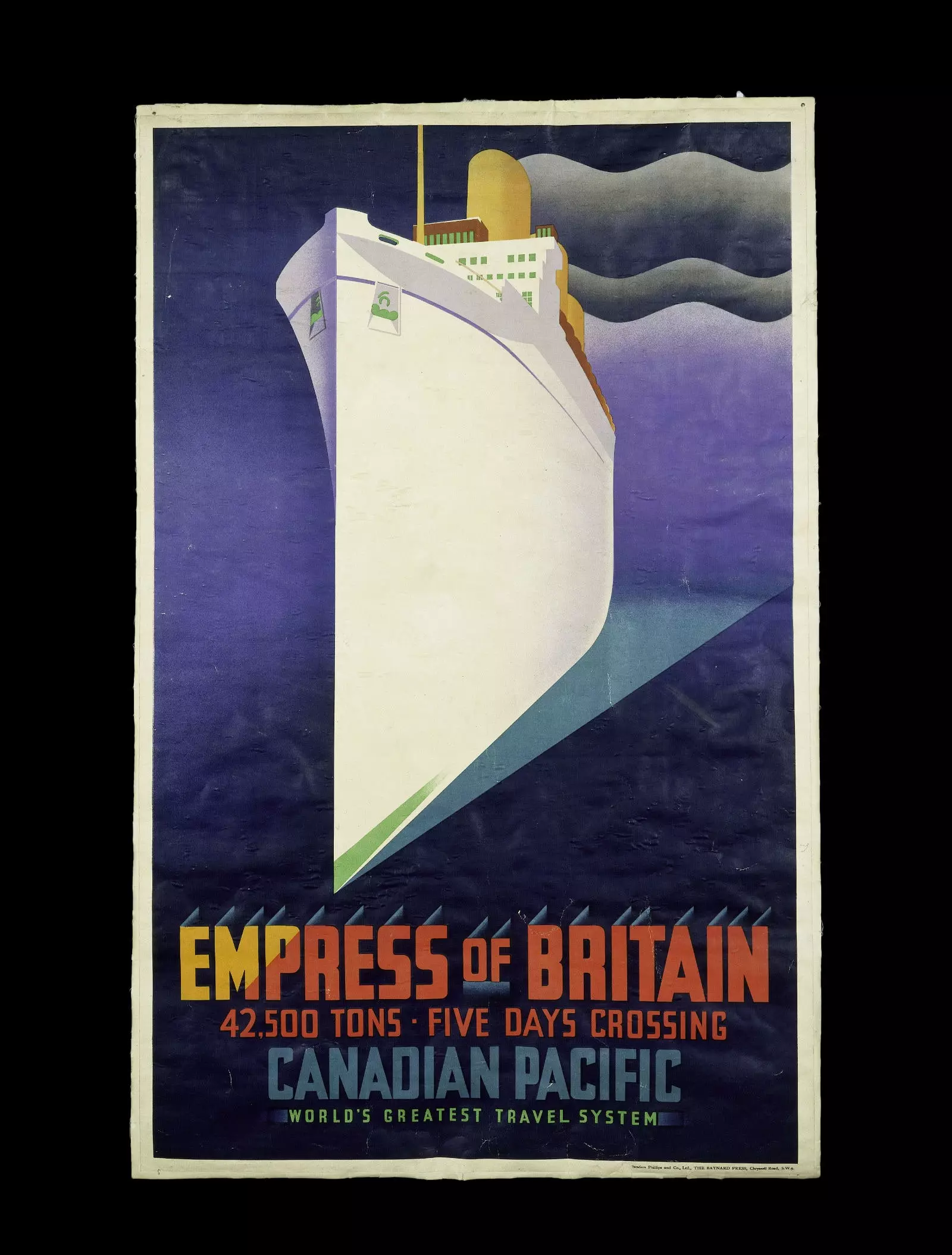 Canadian Pacific Railway Lithographie.