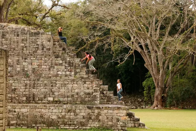 Treppe in Copán