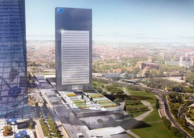 Change the Madrid skyline Goodbye to the Four Towers Hello Five Towers