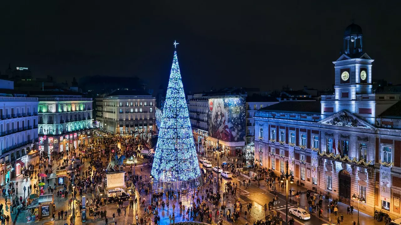 Madrid începe festivitățile: orașul își aprinde luminile de Crăciun