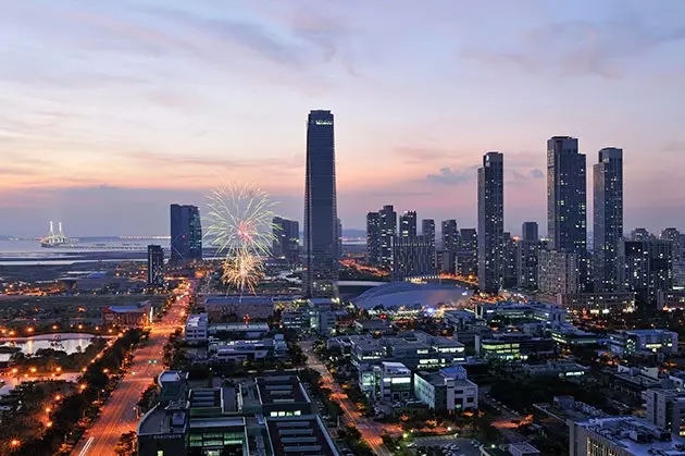 Songdo hi-tech Koreassa