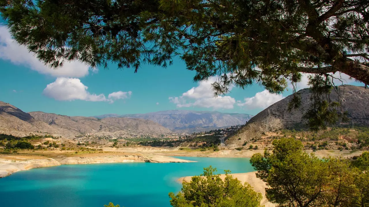 Embalse del Amadorio, le plus proche de la mer dans toute l'Espagne