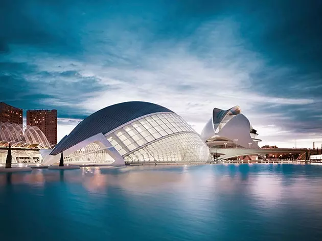 The City of Arts and Sciences a classic for visits