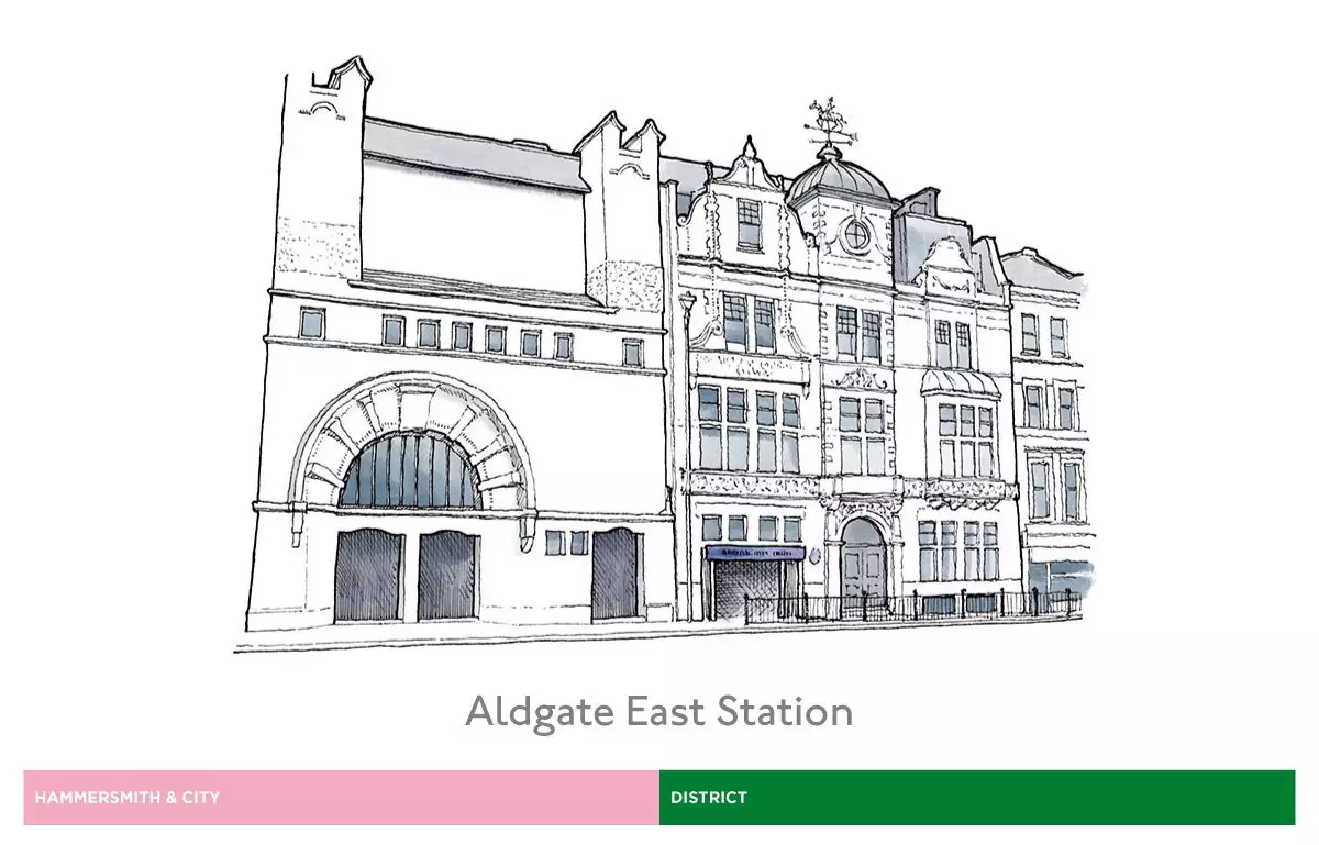 Aldgate austur