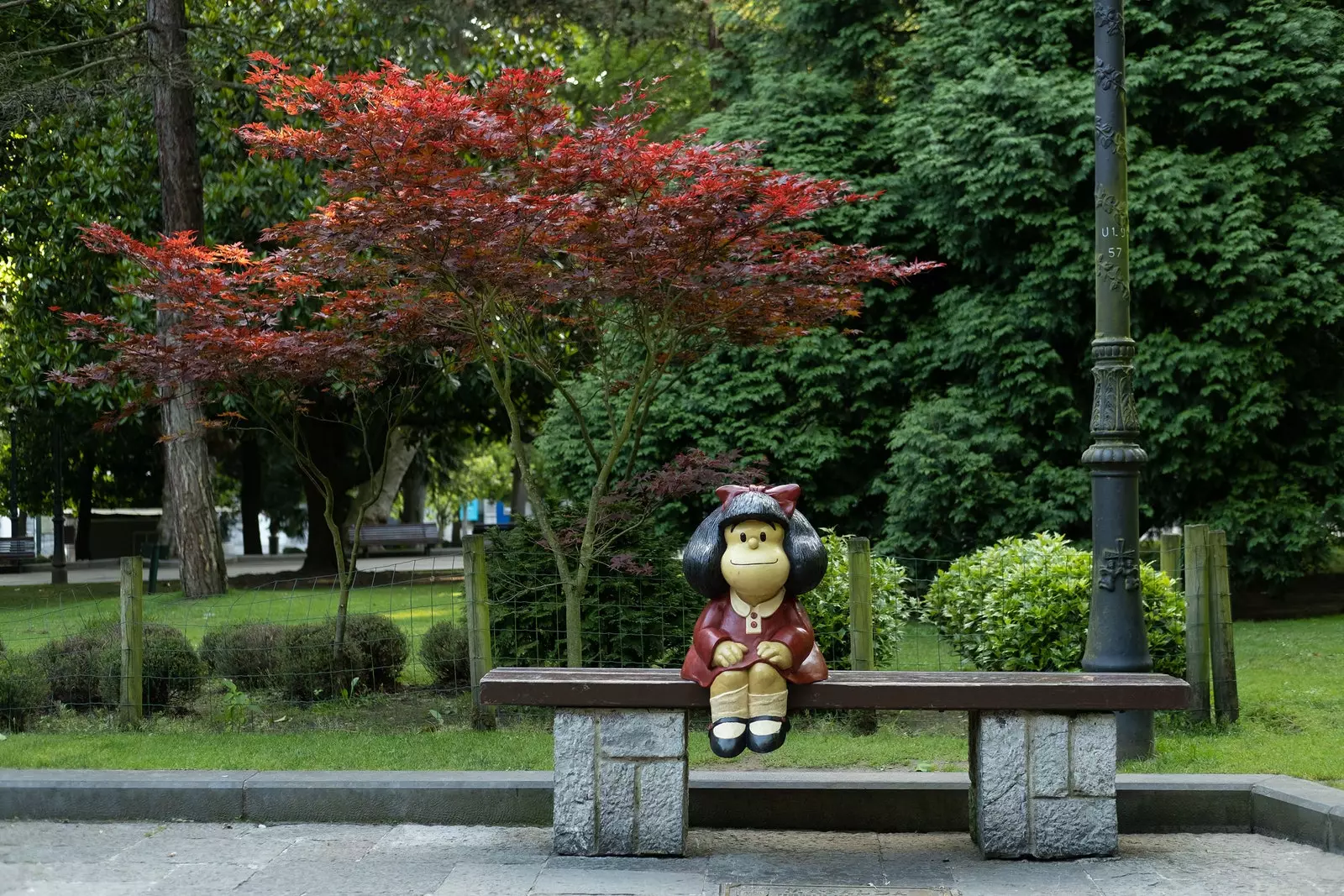 Estátua da Mafalda de Pablo Irrgang