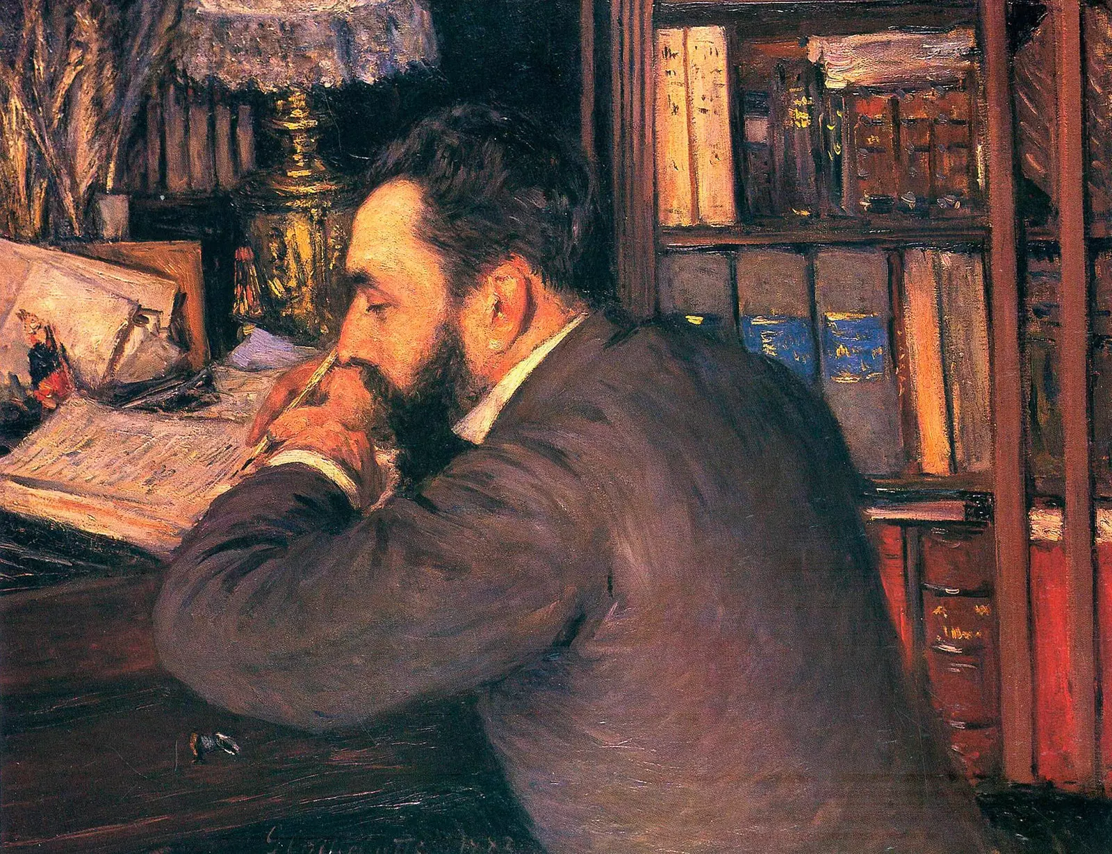 Picha ya Gustave Caillebotte na Henri Cordier