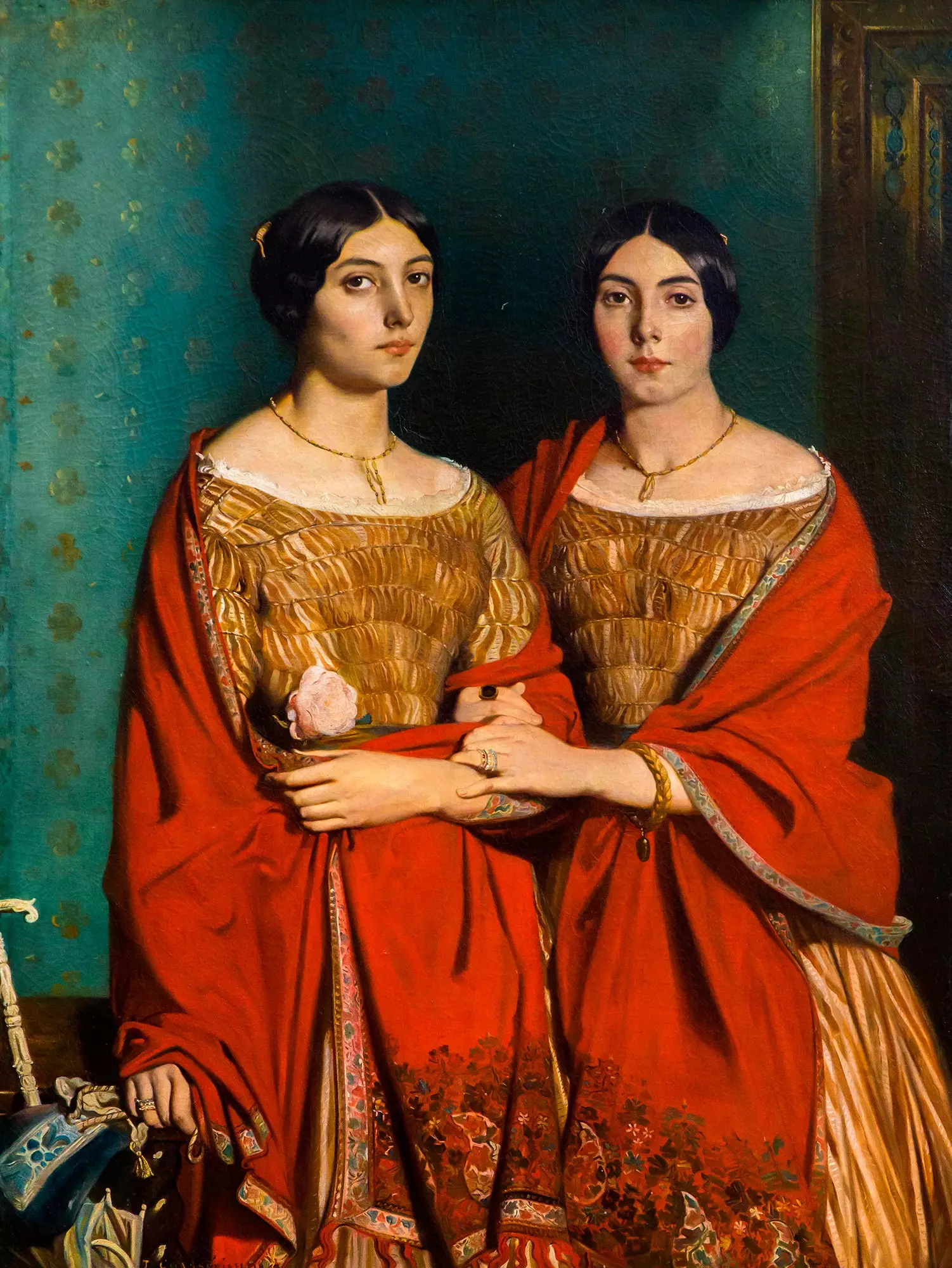 Journey to a painting 'The Two Sisters' by Thodore Chassriau