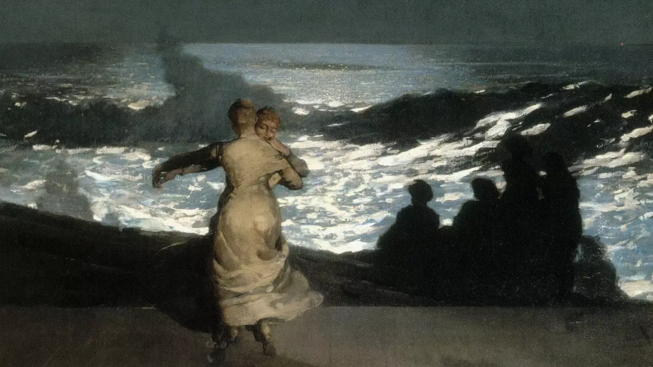 Bir tabloya yolculuk: 'Yaz Gecesi', Winslow Homer