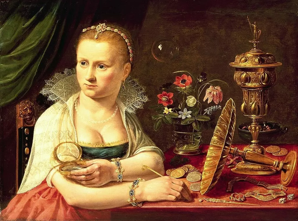 Méiglech Selbstportrait vu Clara Peeters