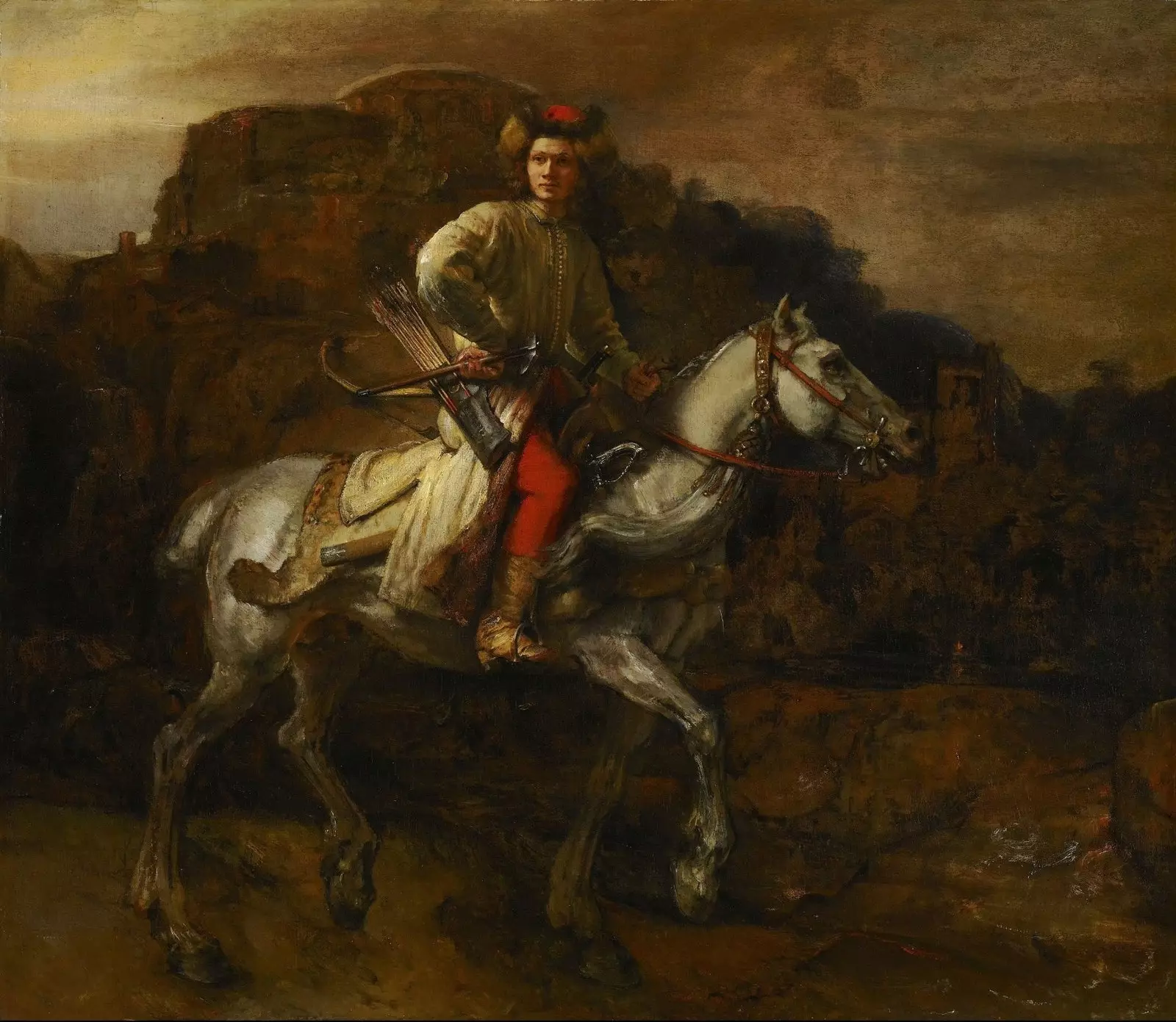 'The Polish Horseman' Rembrandt