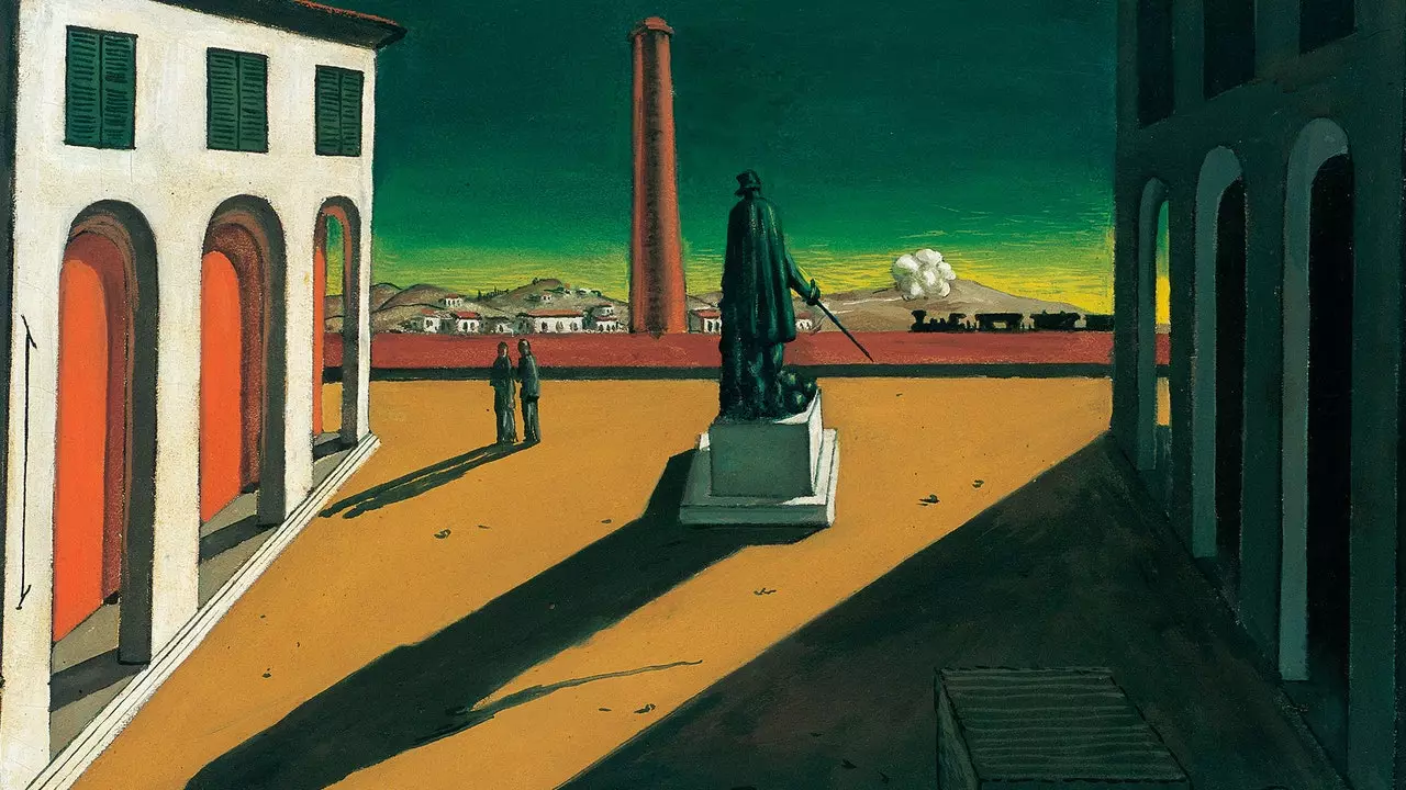 Putovanje do slike: 'Kvadrat', Giorgio de Chirico