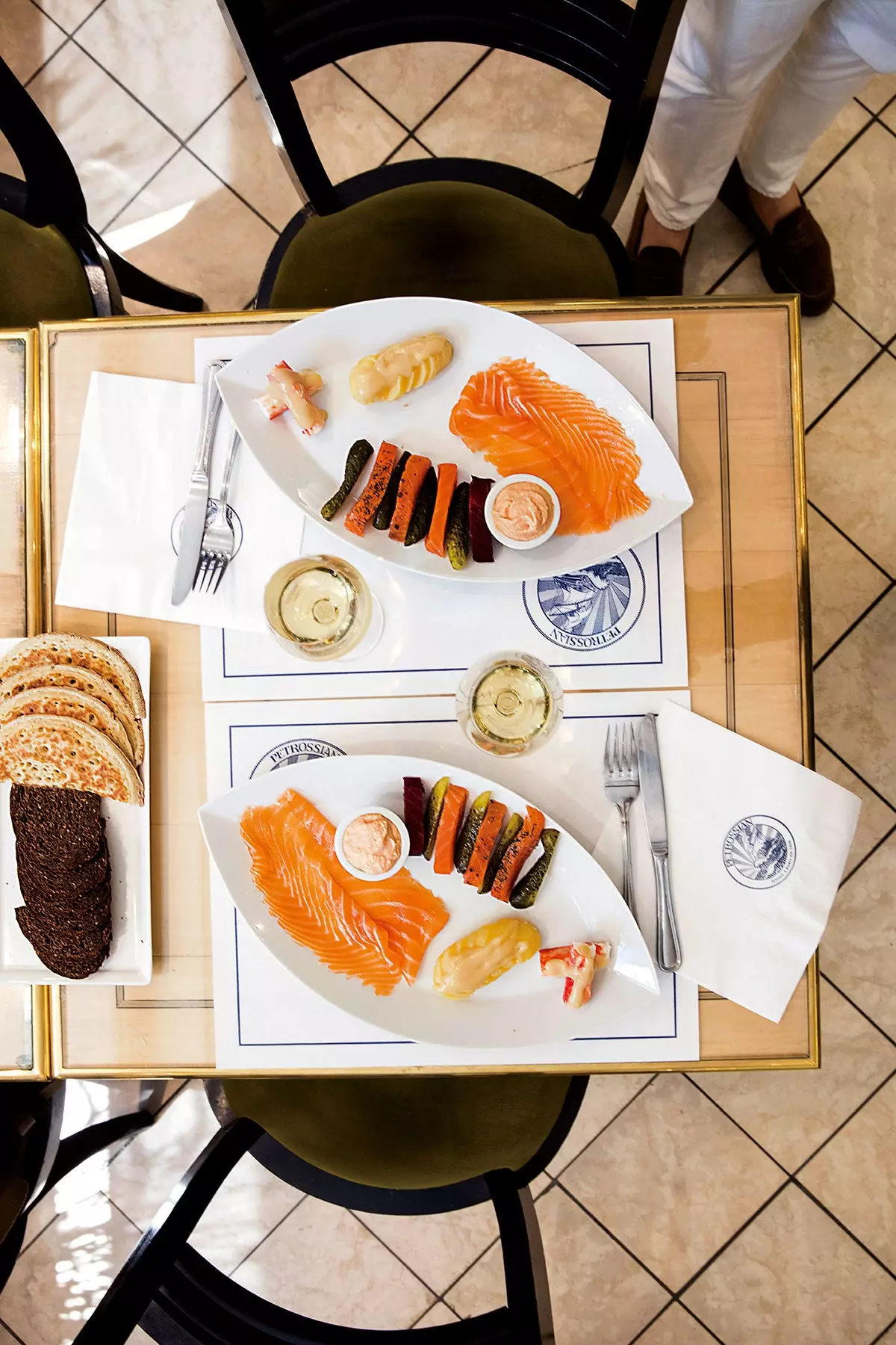 Assortiment de poissons Petrossian