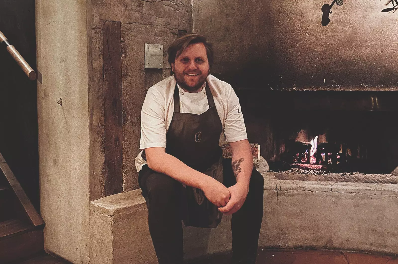 Stig Strømsvåg head chef at the Apotekergata No. 5. restaurant at the Brosundet Ålesund hotel.