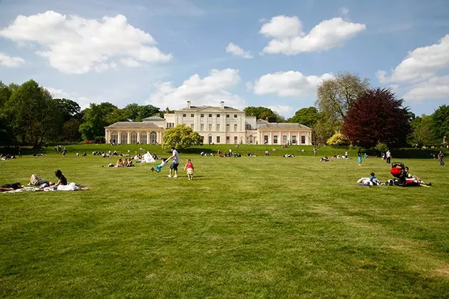 Hampstead Heath adalah hutan yang rimbun