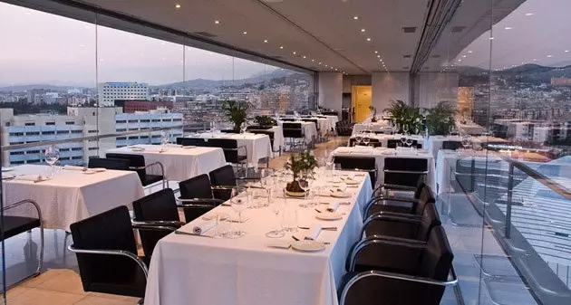 Salle à manger du restaurant Arriaga