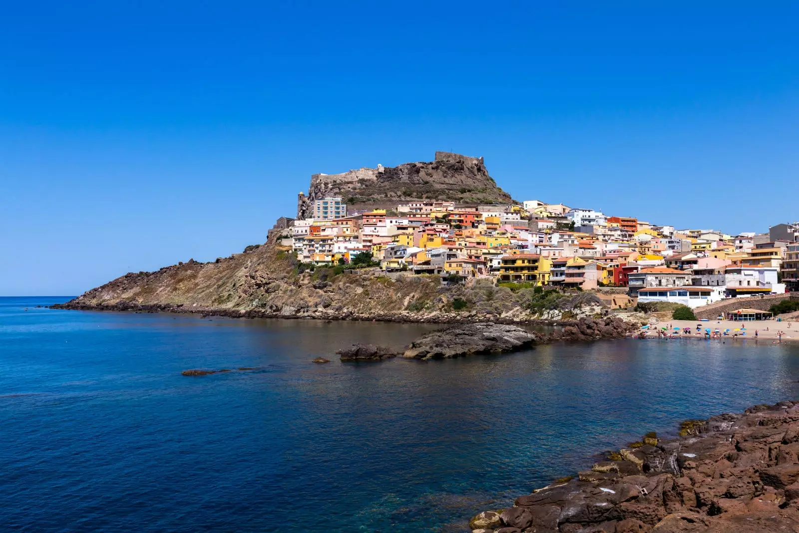 Castelsardo ima najboljše sončne zahode.