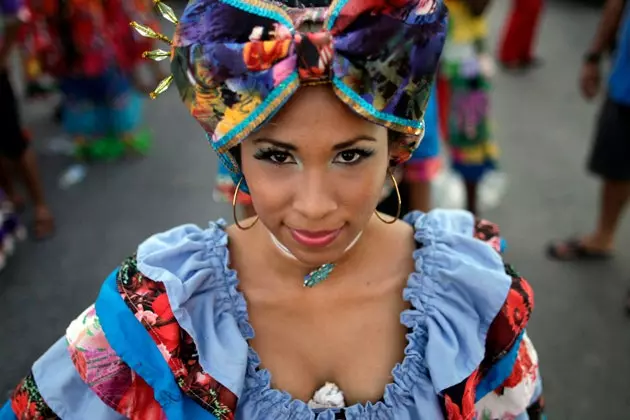 Everything revolves around folklore in the Panamanian carnival