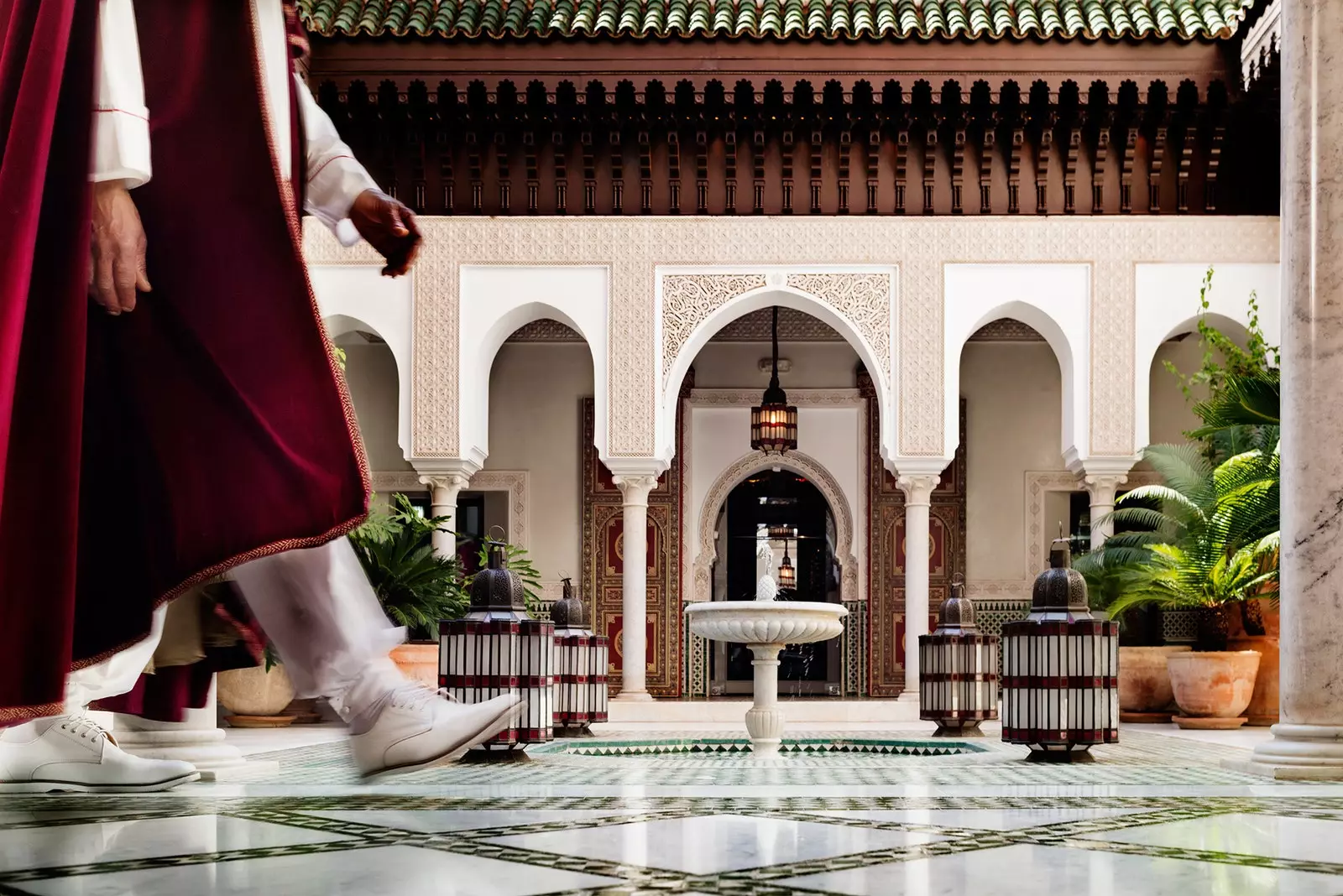 La Mamounia のインテリア