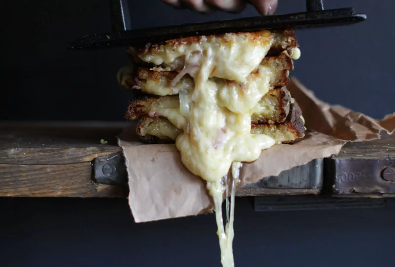 The famous sandwiches of The Cheese Bar.