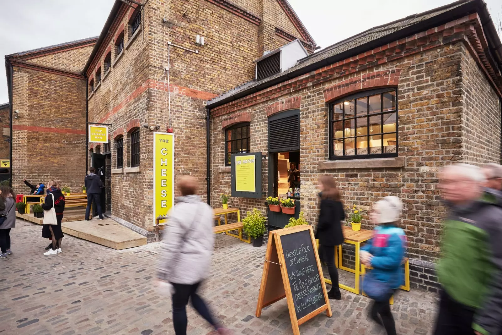 D'Cheese Bar zu Camden Town.