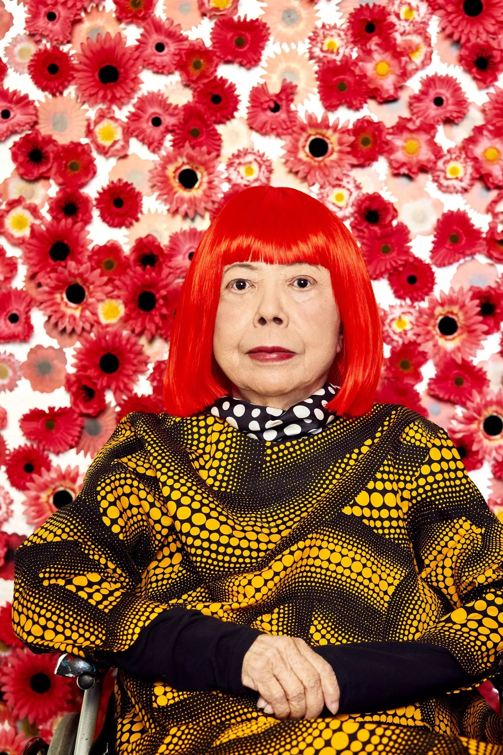 Kusama in 'Flower Obsession'