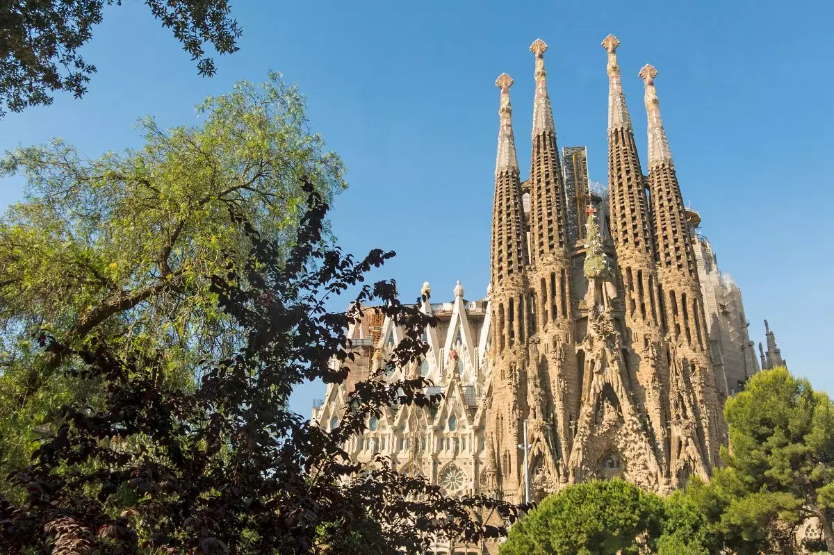 Sagrada Familia Barselona.