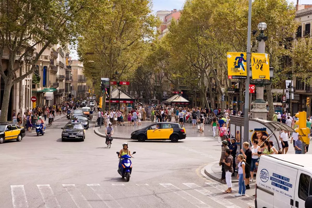 Placa Catalunya Barcelona.