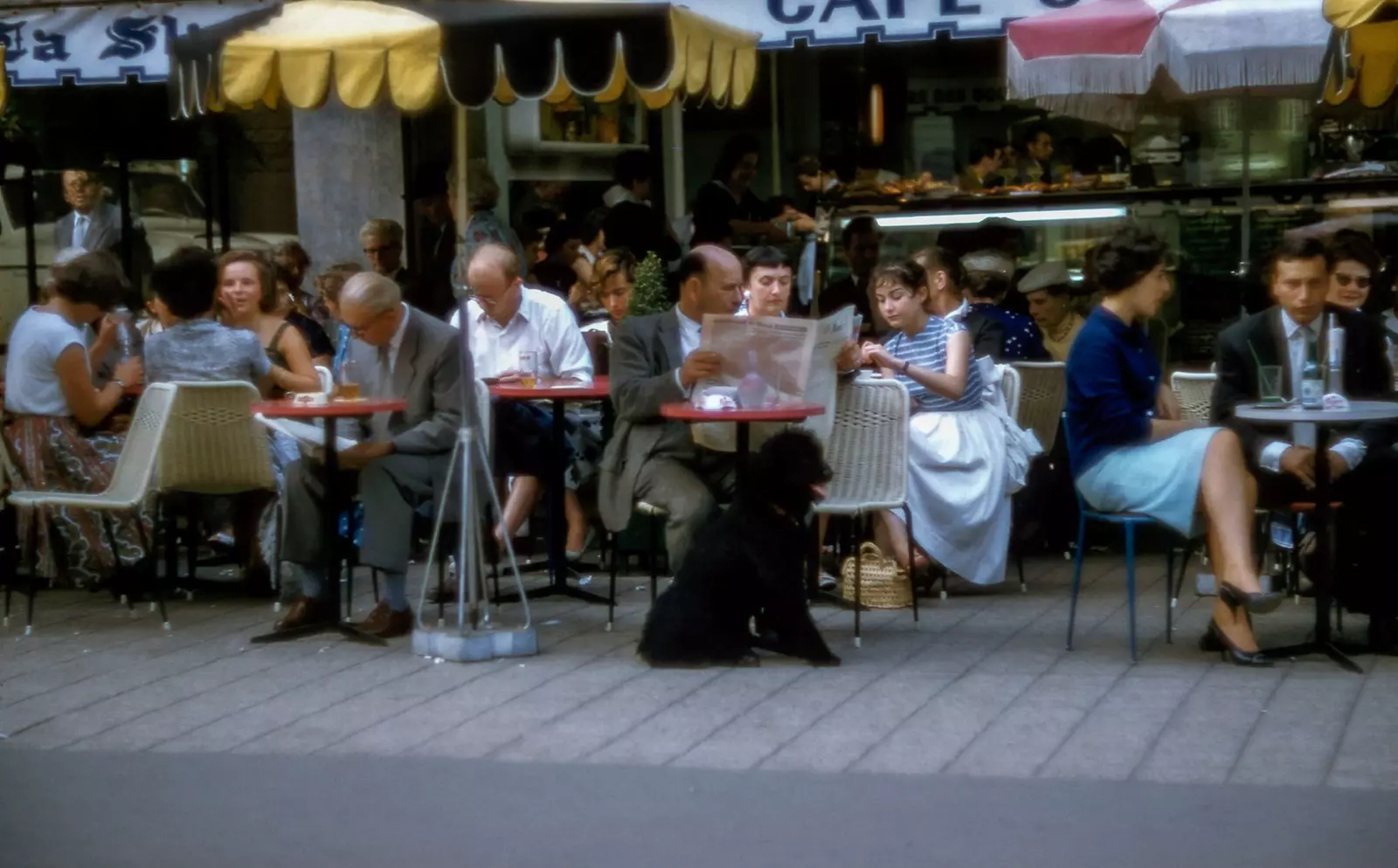 ħanut tal-kafè vintage