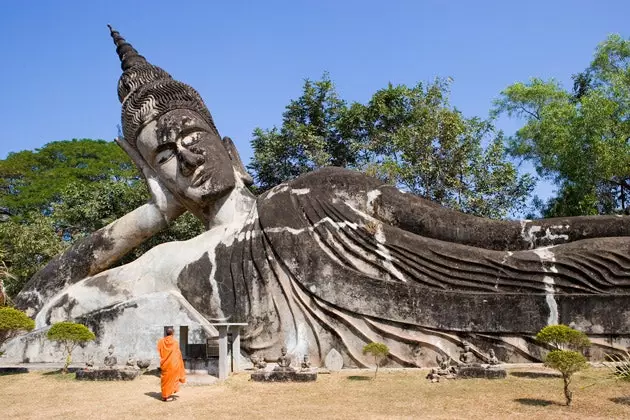 The Buddha Park in Vientin