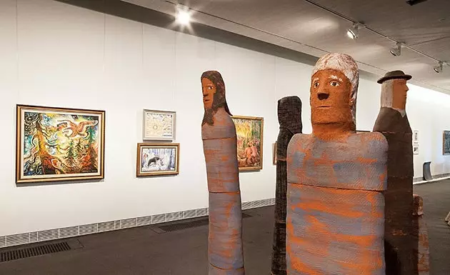 Works exhibited at Korundi House of Culture